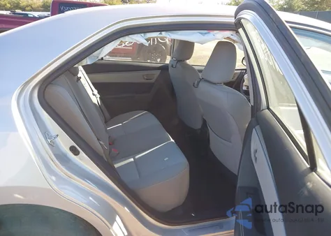 2016 Toyota Corolla Le z USA, uszkodzony, nr VIN 2T1BURHE1GC716844